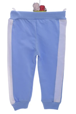 Спортивний костюм для хлопчика з смужкою блакитний