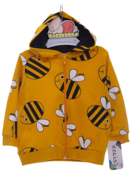 Костюм трійка з бджілкою трикотажний жовтий