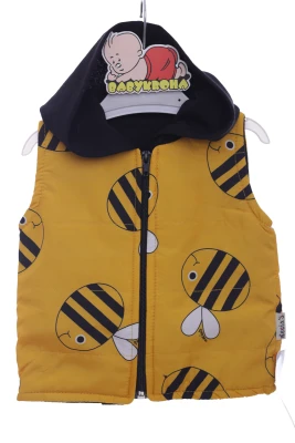 Костюм трійка з жилеткою для хлопчика Бджілка жовта
