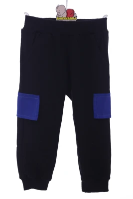 Костюм трійка з жилеткою для хлопчика Спорт синій