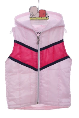 Спортивний костюм з жилеткою для дівчинки Королева рожевий