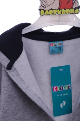 Кофта на флісі для хлопчика G-1 сіра Cit Cit Kids