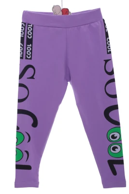 Лосини для дівчинки бавовняні So Cool бузкові Cit Cit Kids