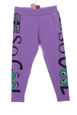 Лосини для дівчинки бавовняні So Cool бузкові Cit Cit Kids