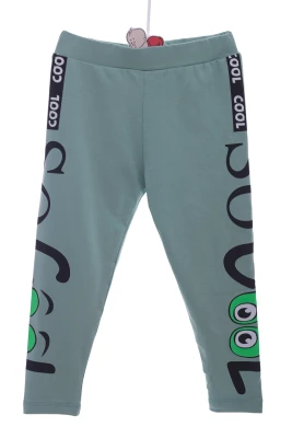 Лосини для дівчинки бавовняні So Cool оливкові Cit Cit Kids
