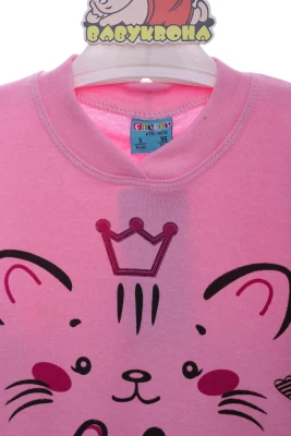 Піжама для дівчинки з принцесою Кіткою рожева Cit Cit Kids