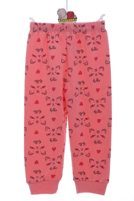 Піжама для дівчинки з принцесою Кіткою персикова Cit Cit Kids