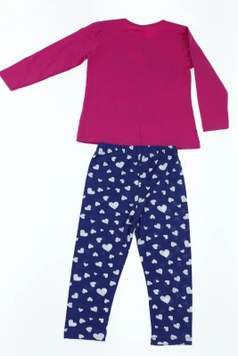 Туніка з лосинами для дівчинки трикотажні Likee рожеві