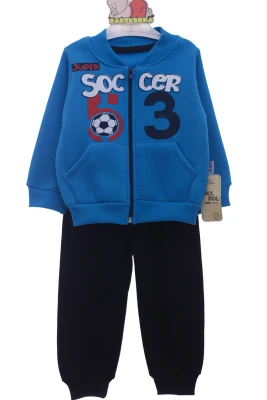 Спортивний костюм на флісі для хлопчика 53 бірюзовий