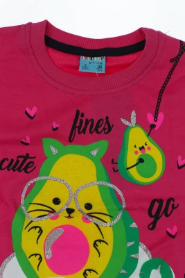 Світшот для дівчинки бавовняний