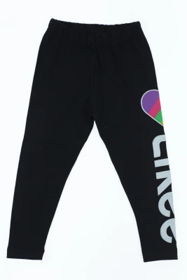 Лосини для дівчинки трикотажні Likee чорні