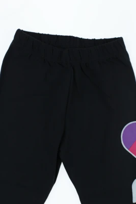 Лосини для дівчинки трикотажні Likee чорні