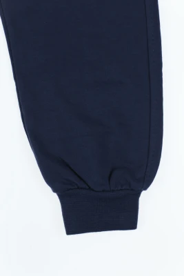 Штани для хлопчика спортивні трикотажні "86" сірі