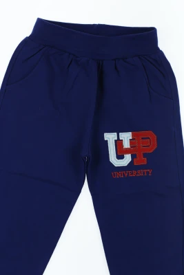 Штани спортивні трикотажні "UP" сині
