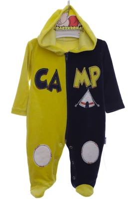 Людина велюр на змійці CAMP салатовий