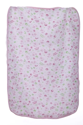 Пелюшка-клеєнка для дівчинки з Мішуткою 60*80 см рожева