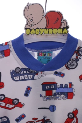 Піжама для хлопчика трикотажна "Авторух" синя Cit Cit Kids