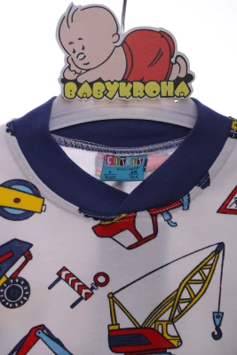 Піжама для хлопчика трикотажна Синя Cit Cit Kids