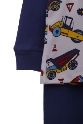 Піжама для хлопчика трикотажна Синя Cit Cit Kids