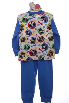 Піжама для хлопчика трикотажна з Песики синя Cit Cit Kids