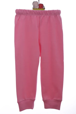 Піжама для дівчинки трикотажна в горох світло-рожева Cit Cit Kids