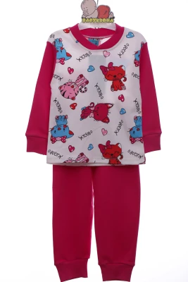 pizhama-dlya-divchinki-trikotazhna-z-kotikami-malinova-cit-cit-kids-2
