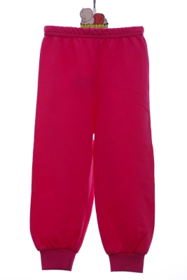 Костюм трійка для дівчинки трикотажний "Горошок" малиновий