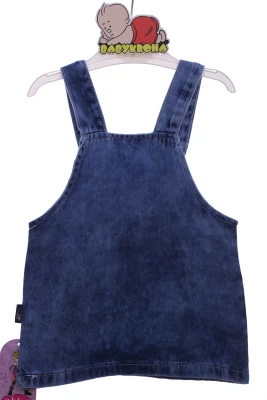 Джинсовий сарафан з Серцем синій Akira