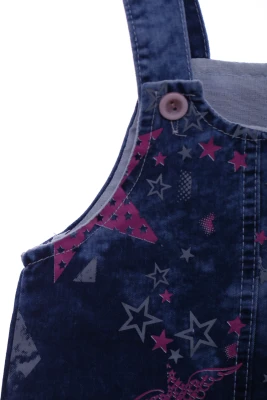 Сарафан котоновий із Зірками синій Akira