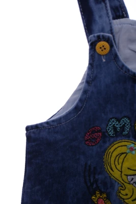Джинсовий сарафан з Дівчинкою синій Akira