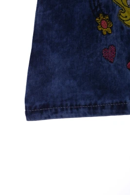 Джинсовий сарафан з Дівчинкою синій Akira