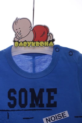 Шорти з футболкою для хлопчика трикотажні Beboo "Літо" сині