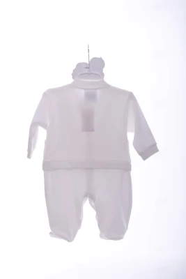 Чоловічок з шапкою для хлопчика трикотажний Ошатний бежевий