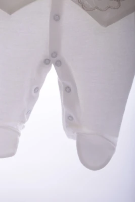 Чоловічок з шапкою для хлопчика трикотажний Ангелочок бежевий