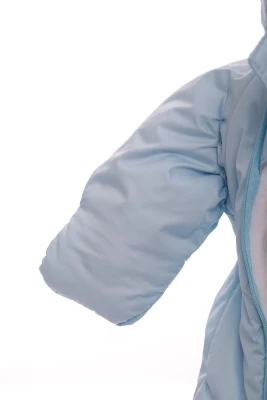 Чоловічок на флісі для хлопчика Babykroha ніжно блакитний