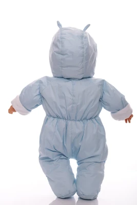 Чоловічок на флісі для хлопчика Babykroha ніжно блакитний