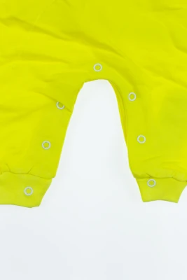 Водолазка із напівкомбінезоном для дівчинки інтерлок "Horse" жовтий