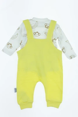 Водолазка із напівкомбінезоном інтерлок "Monkey" жовтий