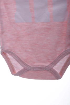 Боді з довгим рукавом для дівчинки "М" рожеве інтерлок Murat Baby