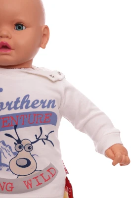 Водолазка для хлопчика трикотажна Northern молочна