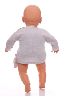 Водолазка для хлопчика трикотажна Friend's сіра