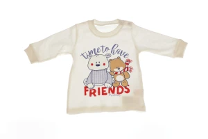 Водолазка для хлопчика трикотажна Friend's бежева