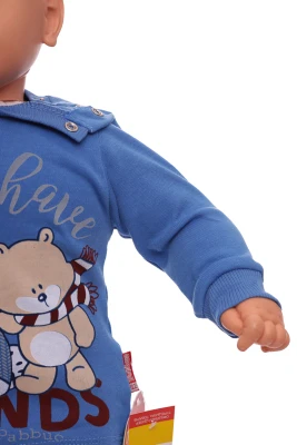 Водолазка для хлопчика трикотажна Friend's синя
