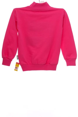 Водолазка на флісі для дівчинки трикотажна Star рожева