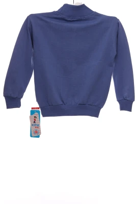 Водолазка на флісі для хлопчика трикотажна Basketbol синя