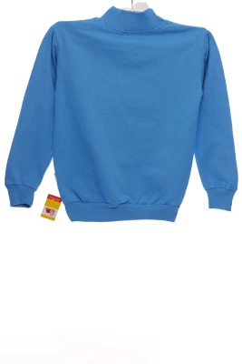 Водолазка на флісі для хлопчика трикотажна Basketbol синя