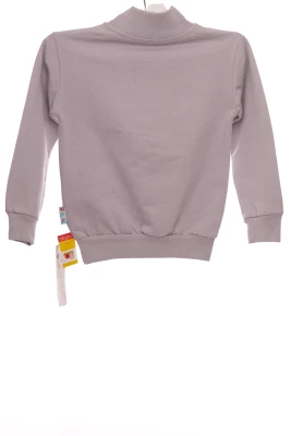 Водолазка на флісі для хлопчика трикотажна з Машиною сіра