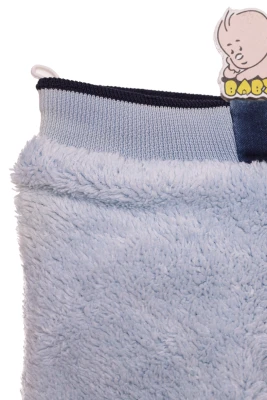 Джинси на махрі для дівчинки з паєтками сині