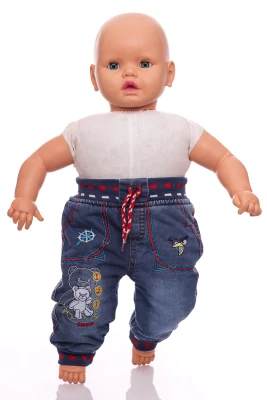 Джинси з ведмедиком