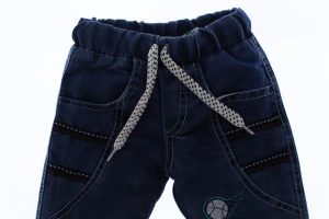 Джинси на махрі для хлопчика 5 сині